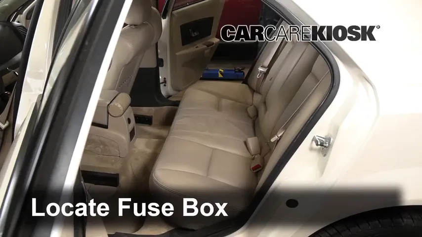 2004 Cadillac CTS 3.6L V6 Fuse (Interior) Check